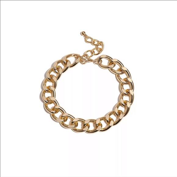 Gold Link anklet - Picture 3 of 9